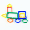 Plastic Magnetic Building Blocks DIY Links Set Children Early Educational Toy Puzzle Games for Preschool Kids